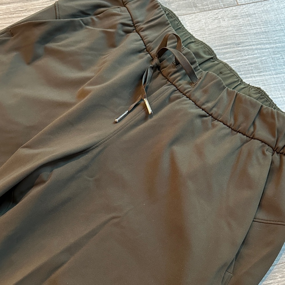 Green Lululemon Jogger Pants - Picture 2 of 4